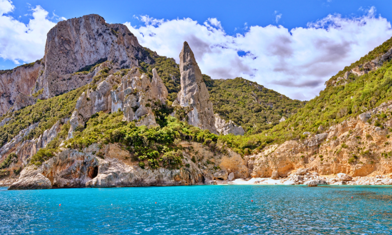 Cala Goloritze na Sardinii