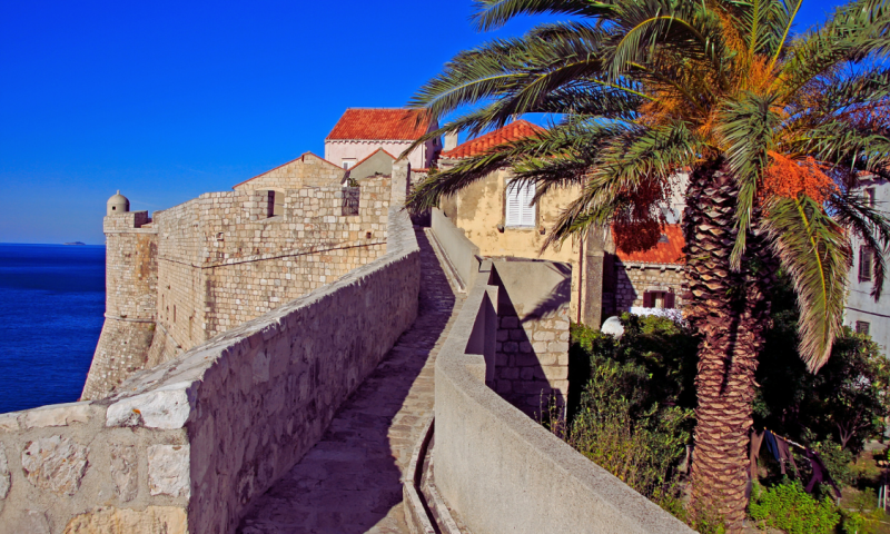 Městské hradby v Dubrovníku